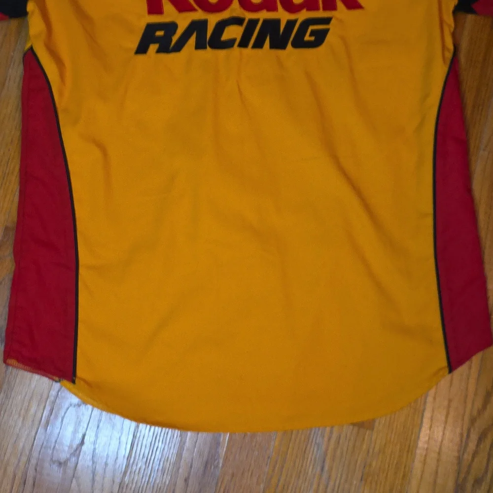 Vintage Sterling Marlin Kodak Racing Nascar Pit Crew Shirt Size L - Like New! - Picture 11 of 11